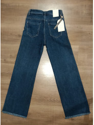 PANTALÓN VAQUERO BAJO DESFLECADO