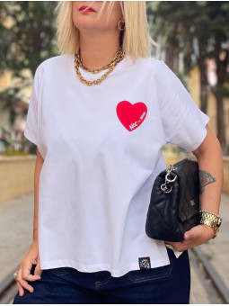 CAMISETA OVER AMORE