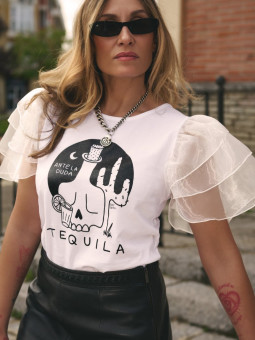 CAMISETA "TEQUILA" ORGANZA...