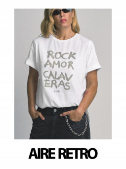 CAMISETA "FLORENCE" BLANCA