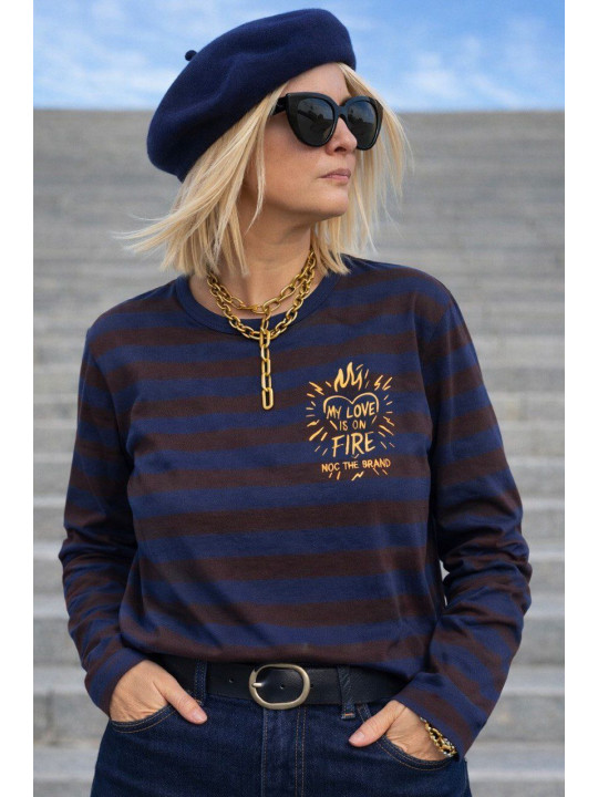 CAMISETA MY LOVE IS ON FIRE