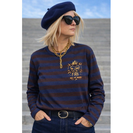 CAMISETA MY LOVE IS ON FIRE