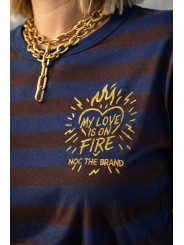 CAMISETA MY LOVE IS ON FIRE