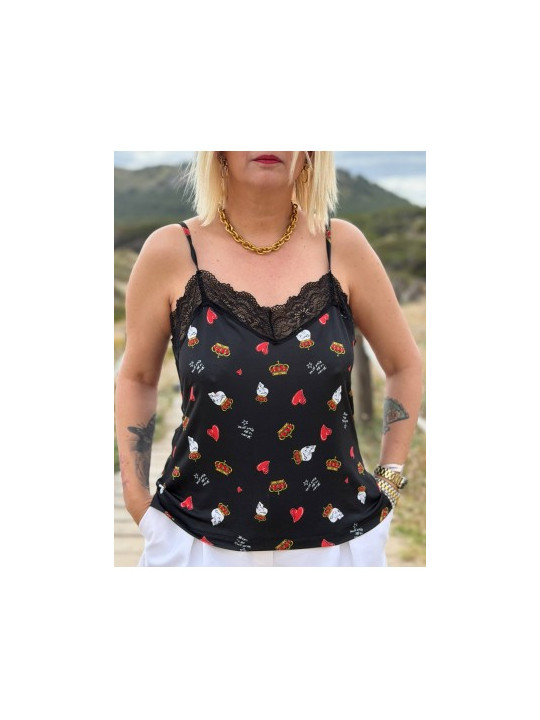 CAMISETA LENCERA CAPRI