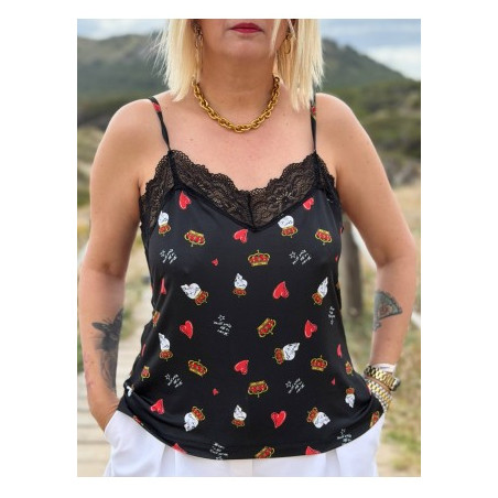 CAMISETA LENCERA CAPRI