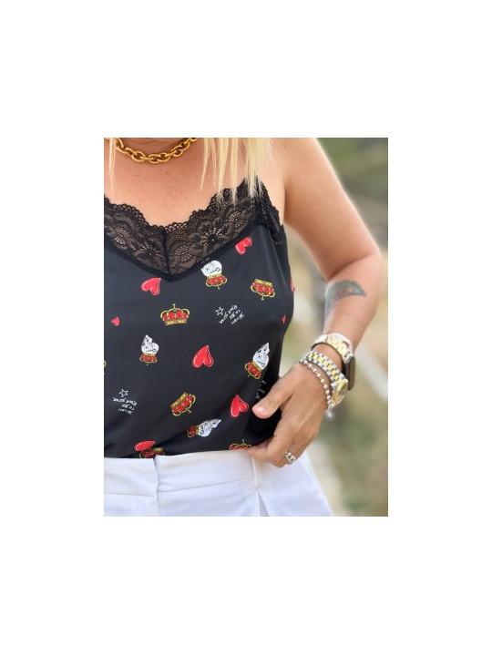 CAMISETA LENCERA CAPRI