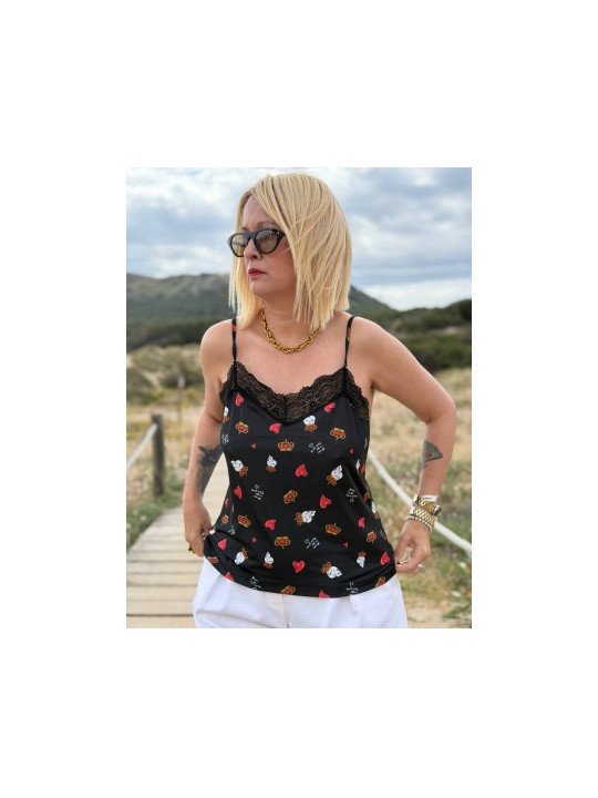 CAMISETA LENCERA CAPRI