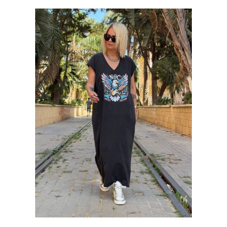 VESTIDO OVER EAGLE FADE OUT