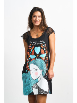 VESTIDO AZUL