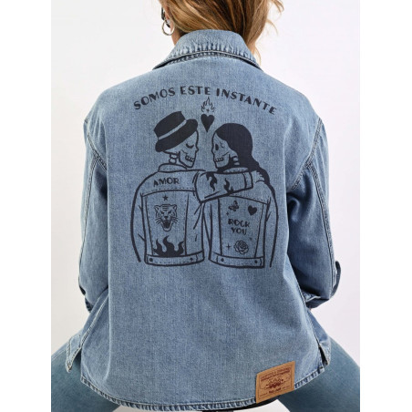CHAQUETA DENIM "INSTANTE"
